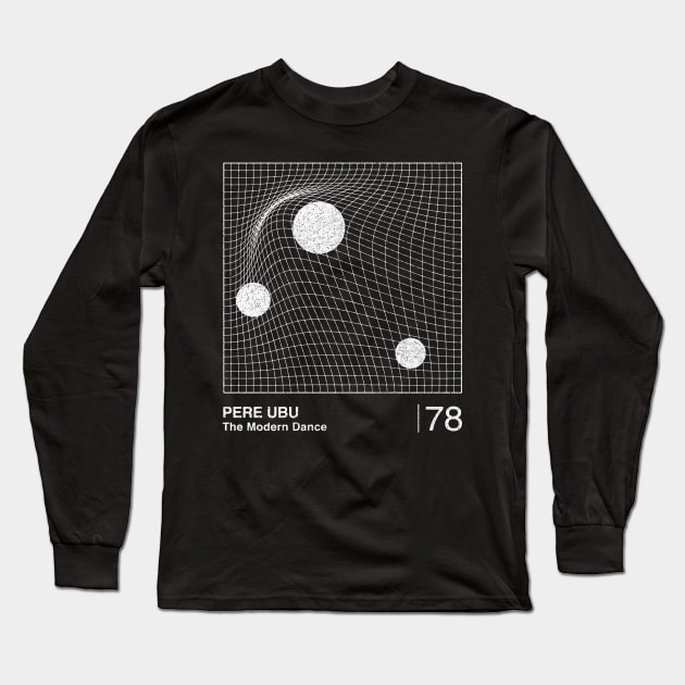 Pere Ubu / Minimalist Graphic Design Fan Artwork Long Sleeve T-Shirt by saudade